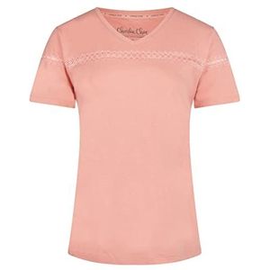 Charlie Choe Dames T-Shirt SS, Roze