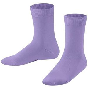 FALKE Family K So Durable Biological Cotton Uni 1 paar uniseks kindersokken (1 stuk), Paars (Light Lilac 6819) - Milieuvriendelijk