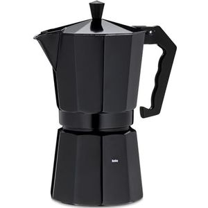 Espressomaker 9-kops, Zwart - Kelas-sItalia