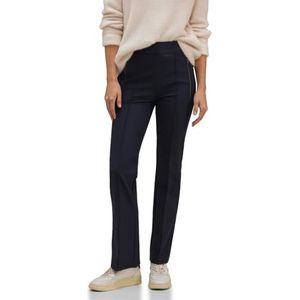 Street One A377110 Bootcut Technostretch damesbroek, Donkerblauw