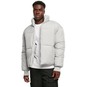 Urban Classics Korte Big Puffer damesjas, Lichtbruin