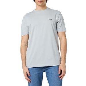 BOSS T-shirt voor heren (1 stuk), pastelgrijs.