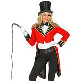 Widmann 48464 kostuum Circus Frack dames carnaval themafeest meerkleurig XL