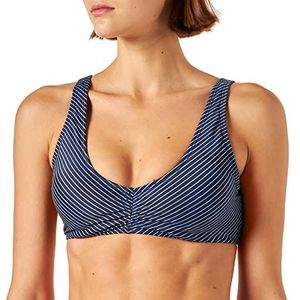 Firefly Muriel II dames bikinitopje, wit/marineblauw, maat 48, wit/marineblauw