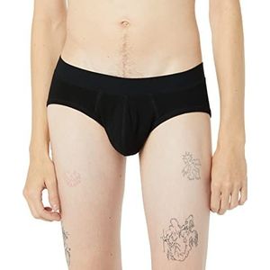 maison blanche Sous-vêtements unisexes, Côtes noires, 5