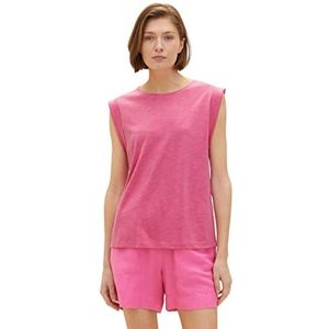 Tom Tailor Top Femme, 31647 Nouveau Pink, XS