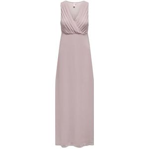 ONLY Onlanna Sisi Sl Maxi Dress Life WVN Robe longue pour femme, Keepsake Lilac., S