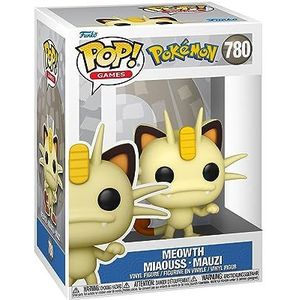 Funko Pop! Games: Pokemon – Meowth – Miauss – figuur van vinyl om te verzamelen – cadeau-idee – officiële producten – speelgoed voor kinderen en volwassenen – videogames fans