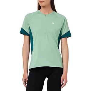 Schöffel Auvergne T-shirt L Wandelshirt voor dames, Matcha-munt, 36