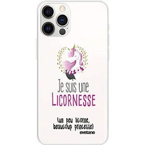 Beschermhoes voor iPhone 12/12 Pro, eenhoorns