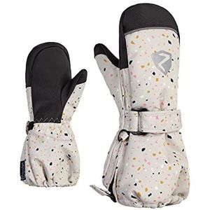 Ziener LANUP Unisex baby skihandschoenen waterdicht extra warm wol Terazzo print 110
