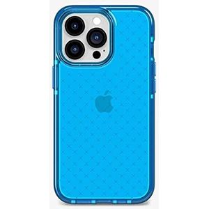 Tech21 Evo Check iPhone 13 Pro hoes met 15 voet multi-valbescherming blauw