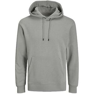 Jack & Jones Jjestar Basic Hoodie voor heren, Grijs (Ultimate Grey), XS