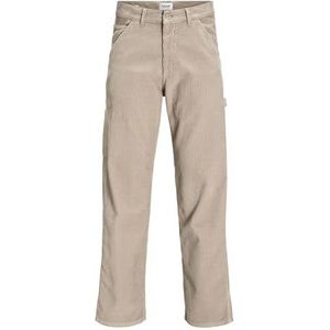 Jack & Jones Jpsteddie Jjcarpenter Corduroy Pant Ln geribbeld fluweel heren, Vaatwasserbestendig.