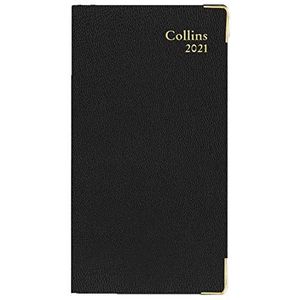 Collins CMB agenda 2021, smal, maandplanner, zwart, CMB.99-21