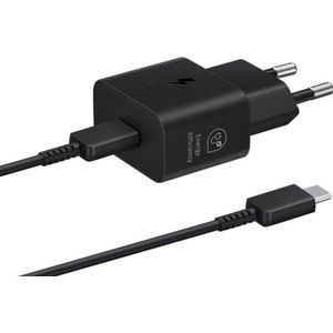 Samsung Snelladerapparaat, USB-C, 25 W met datakabel, zwart