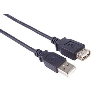 PremiumCord usb 2.0 kabel usb a 2.0 0.5m zwart