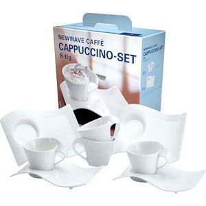 Villeroy & Boch NewWave Caffè cappuccino-set, 8-delig