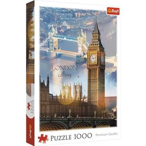 Puzzel Londen bij Zonsondergang (1000 Stukjes)