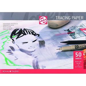 Talens Transparant papier, 50 vellen (90 g/m², DIN A3)