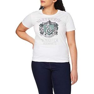 cotton division T-shirt voor dames, Wit.