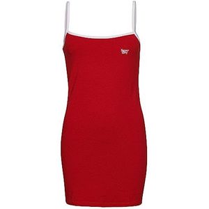 Superdry Vintage Pull Cami Dress Robe pour Femmes, Rouge (Varsity Red), 38