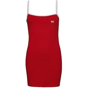 Superdry Vintage Pull Cami Dress Robe pour Femmes, Rouge (Varsity Red), 42