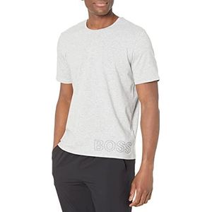 Hugo Boss Identity T-Shirt, ronde hals, pilaamop, heren, grijs, XL, grijs.