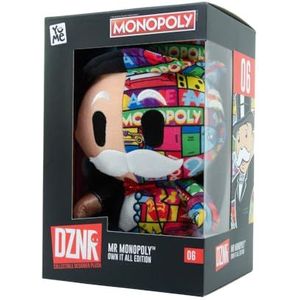 YuMe Toys DZNR Collection pluche dier in Mr Monopoly Box - Own It All meerkleurig MM19495