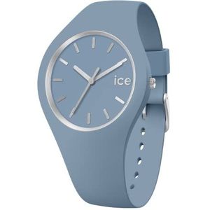 Ice-Watch ICE Glam Brushed Artic Blue dameshorloge met siliconen armband 020543 (medium)