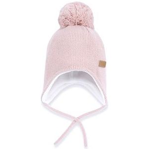 Chicco Chenille winterhoed, design in Italië, uniseks baby, Roze