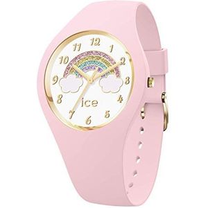 Ice-Watch - ICE Fantasia Rainbow Pink - roze horloge met siliconen armband, Roze