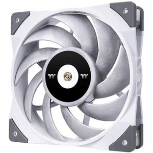 Thermaltake ToughFan CL-F117-PL12WT-A 12 stuks hoge statische druk koelventilator 2000 PWM met hydraulische lagers Gen.2 wit