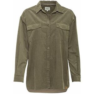 Camel Active Womenswear Damesblouse, Khaki (stad)