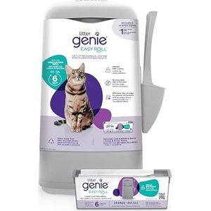 Litter Genie Easy Roll afvalemmer met 1 navulverpakking