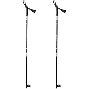 McKinley Active Skistokken, zwart/zilver/antraciet, 110