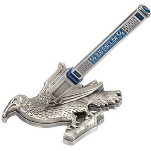 The Noble Collection Harry Potter Ravenclaw House Pen and Desk Stand – The Cast Metal Pen and Raven Mascot Stand – Officieel gelicentieerde filmset Filmset Props Wand Gifts Station