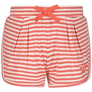 SALT AND PEPPER Ydstripesstarfish shorts voor meisjes, Koraal