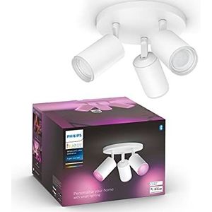 Philips Hue Fugato 3-Spot White & Colour wit