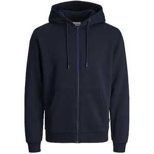 Jack & Jones Jjebradley Sweat Zip Hood Noos sweatjack voor heren, marineblauw blazer