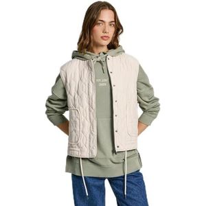 Pepe Jeans Veste Ali pour femme, Blanc (Mousse White), XL