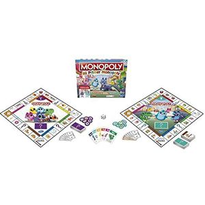 Monopoly Aprende Jugado - kindertafel vanaf 4 jaar - 2-zijdig bord - grappig pedagogisch gereedschap voor het hele gezin