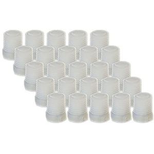 EZwaste vervangende filterdoppen MNPT, 6,35 mm, 25 stuks