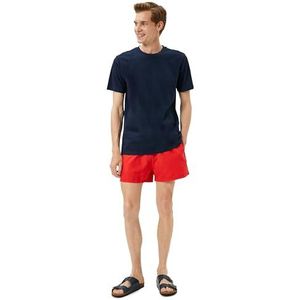 Koton Maillot de bain court avec cordon de serrage et détail des poches, rouge (410), XL