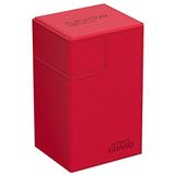 Ultimate Guard Flip`n`Tray 80+ XenoSkin Monocolor, Rood
