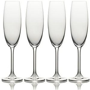 Mikasa Julie luxe bril van loodvrij kristal, transparant, glas, transparant, 8 oz