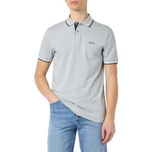 BOSS Paul poloshirt heren, Licht/pastelgrijs 52