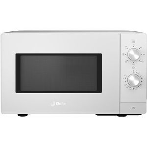 Balay, Micro-ondes de Libre Installation, 20 l, 5 F, Aqualisis, Ap. latéral gauche, Plateau tournant 27 cm, Commandes fixes, Avec grill, Blanc/inox, 3WG3112B0