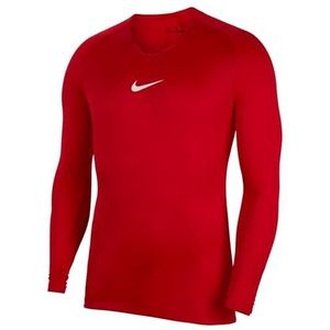Nike Park First Layer Jersey shirt met lange mouwen voor heren, rood (universiteit rood/wit)