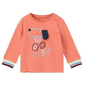 s.Oliver T-shirt à manches longues pour enfants, orange, 74